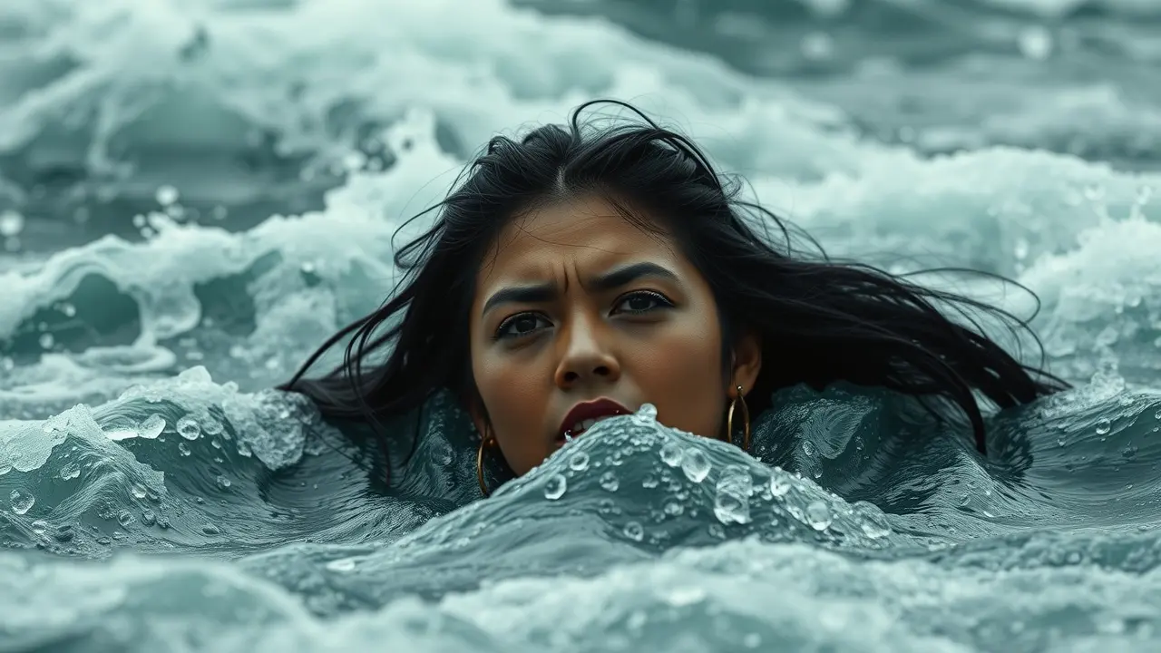 Sonhar com Afogamento: Descubra o Significado e as Interpretações Pessoa se afogando em água turva