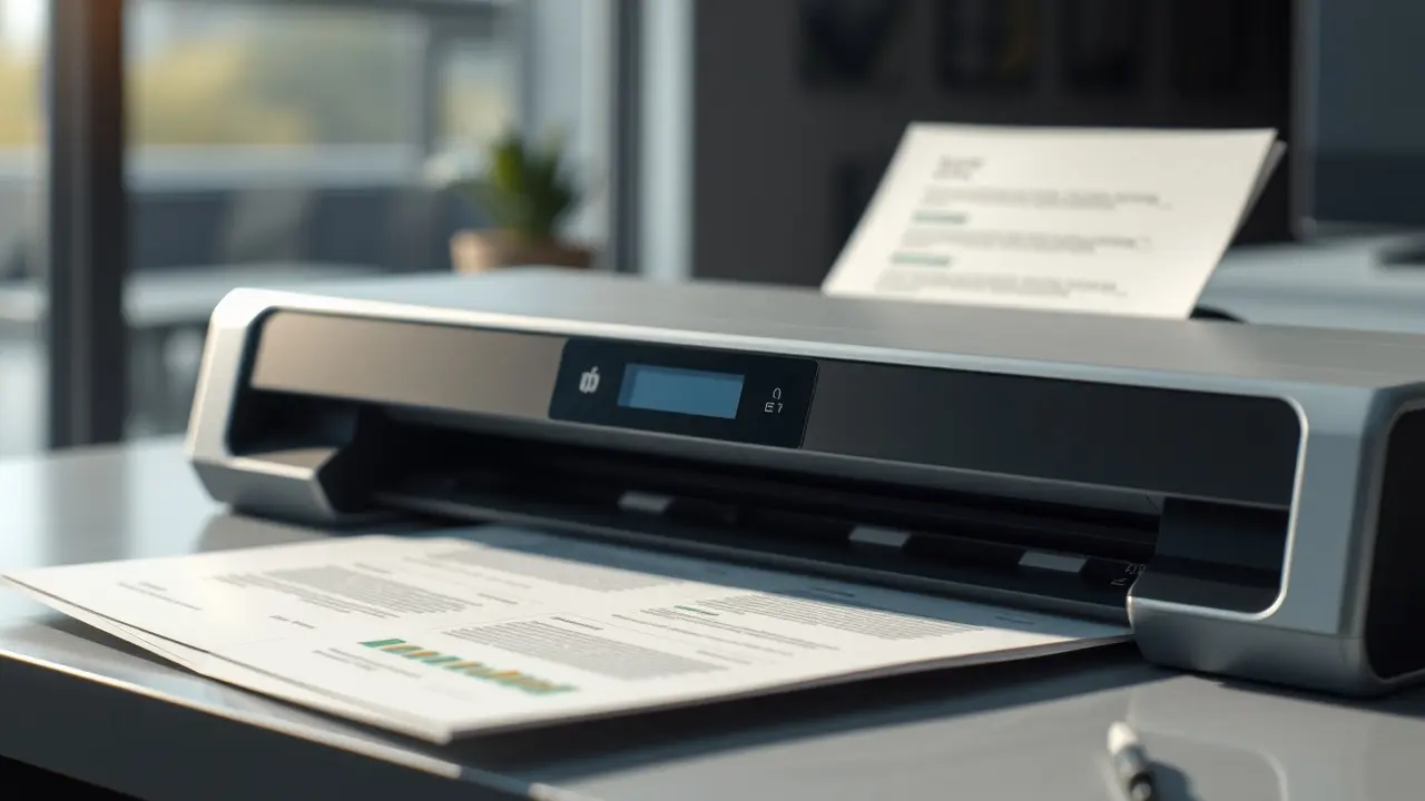 Agrafador unindo papéis