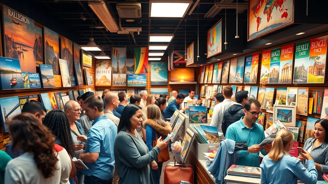 Sonho com agência de viagens