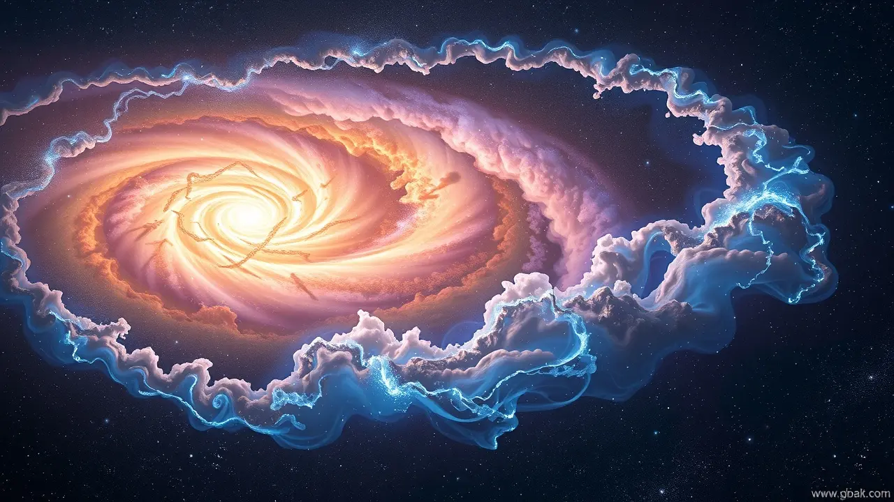 Imagem de uma galáxia representando Ain Soph