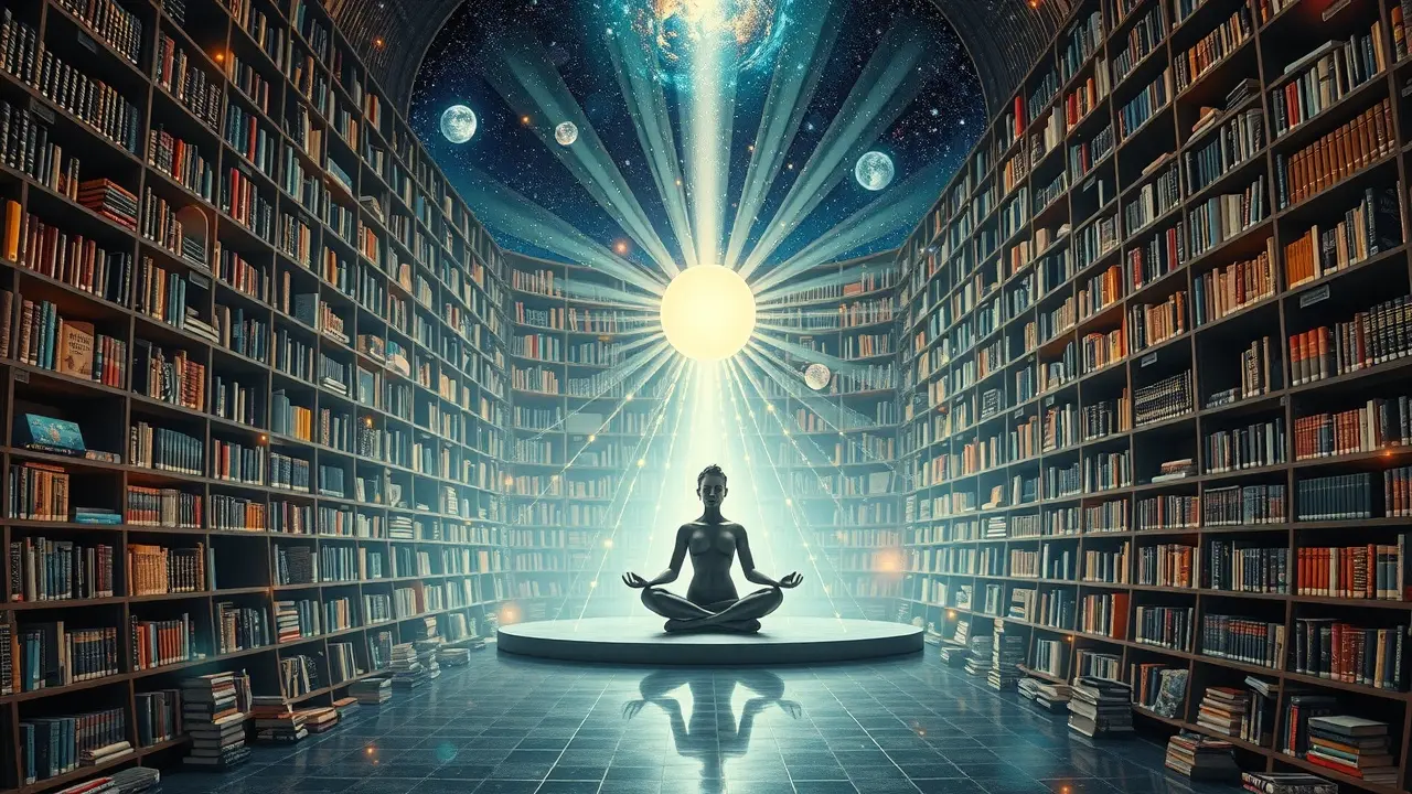 Sonho com Akasha: biblioteca cósmica e meditação