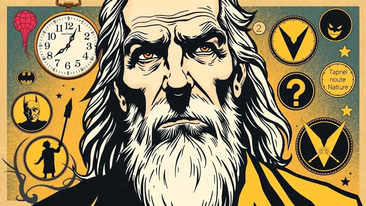 Alan Moore em estilo de fantasia sombria