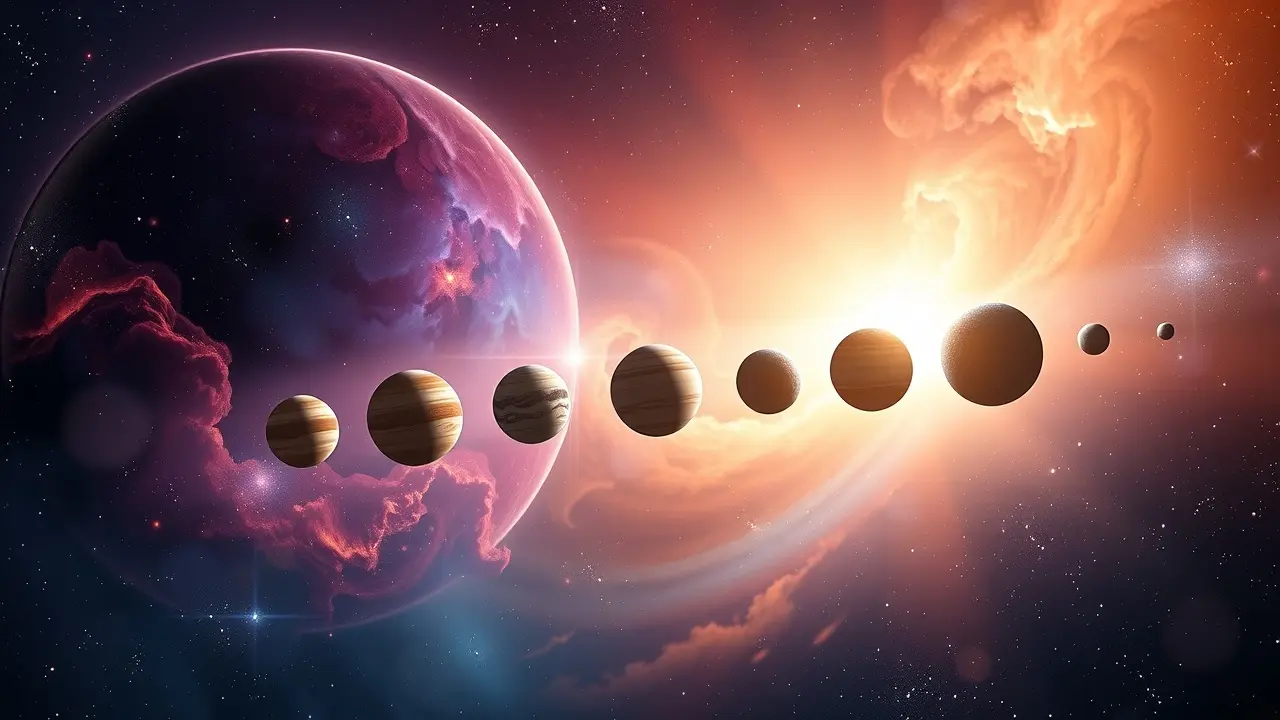 Sonhar com Alinhamento Planetário: Descubra o Significado! Alinhamento planetário cósmico em sonho