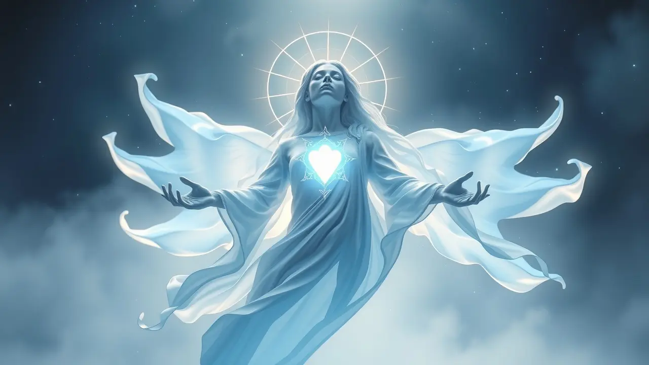 Sonhar com Alma: Desvende os Mistérios e Significados Profundos Alma etérea e luminosa em sonho