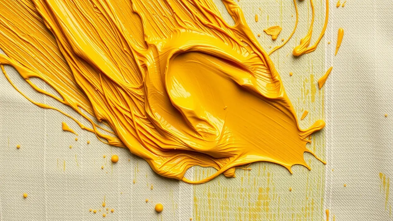 Significado de Sonhar com Amarelo-Mostarda: Desvendando as Interpretações Pincel com tinta amarelo-mostarda