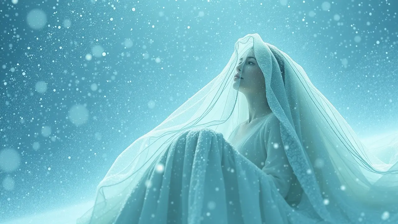 Mulher tentando alcançar memórias em sonho com amnésia