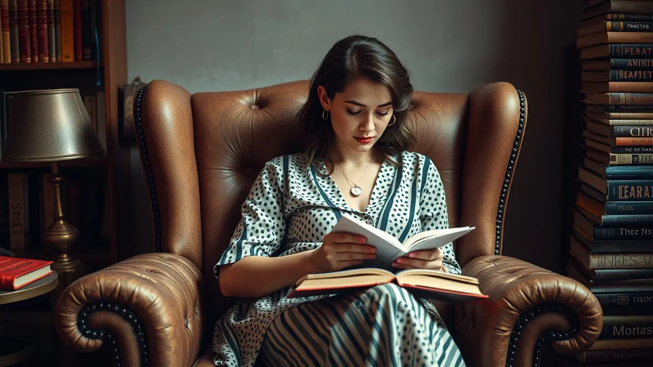 Significado de Sonhar com Anais Nin: Desvende os Mistérios do Seu Subconsciente Mulher escrevendo diário com livros ao redor