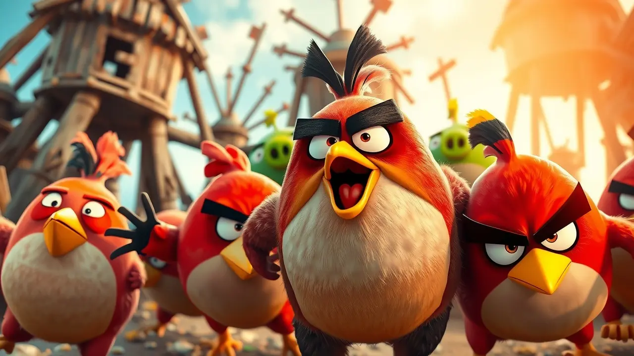 Sonho com Angry Birds