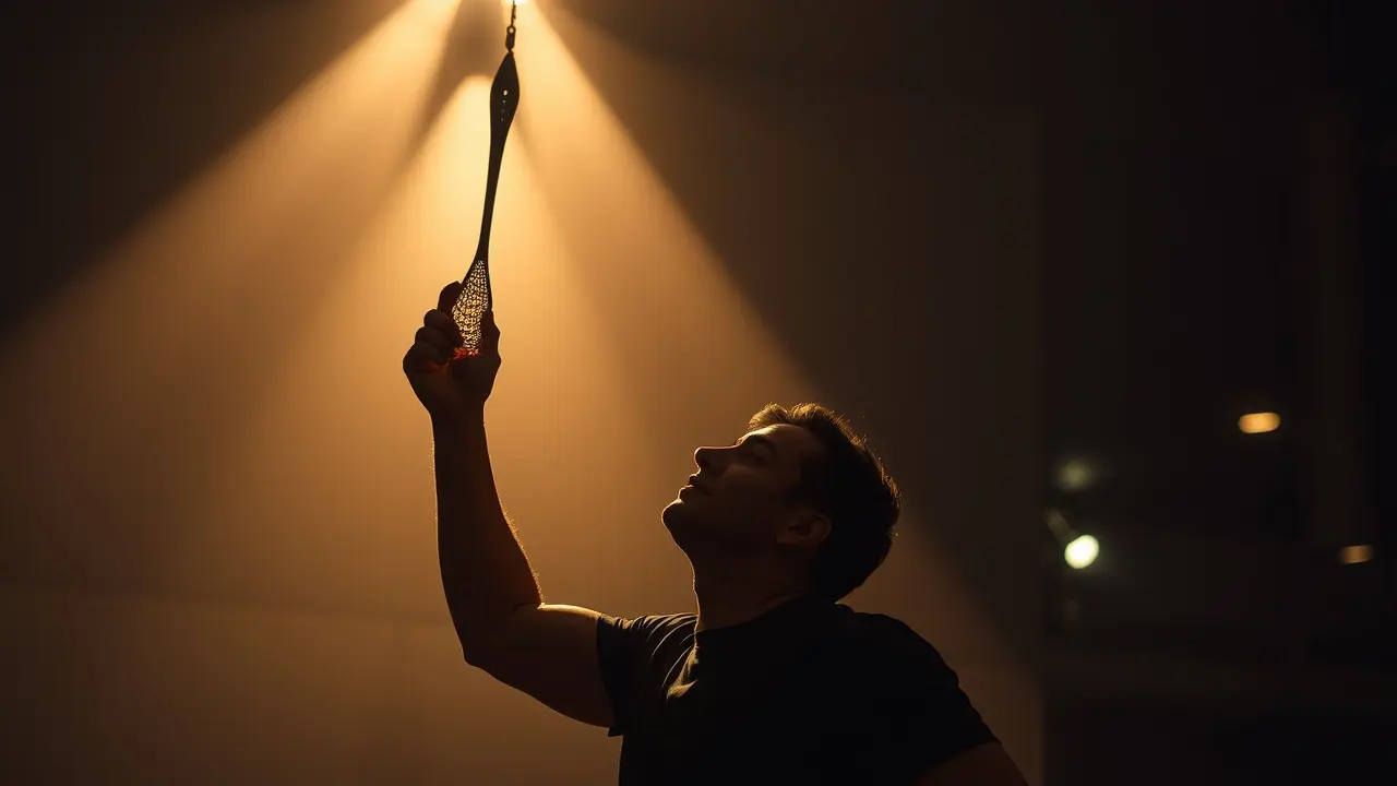 Homem levantando anilha pesada