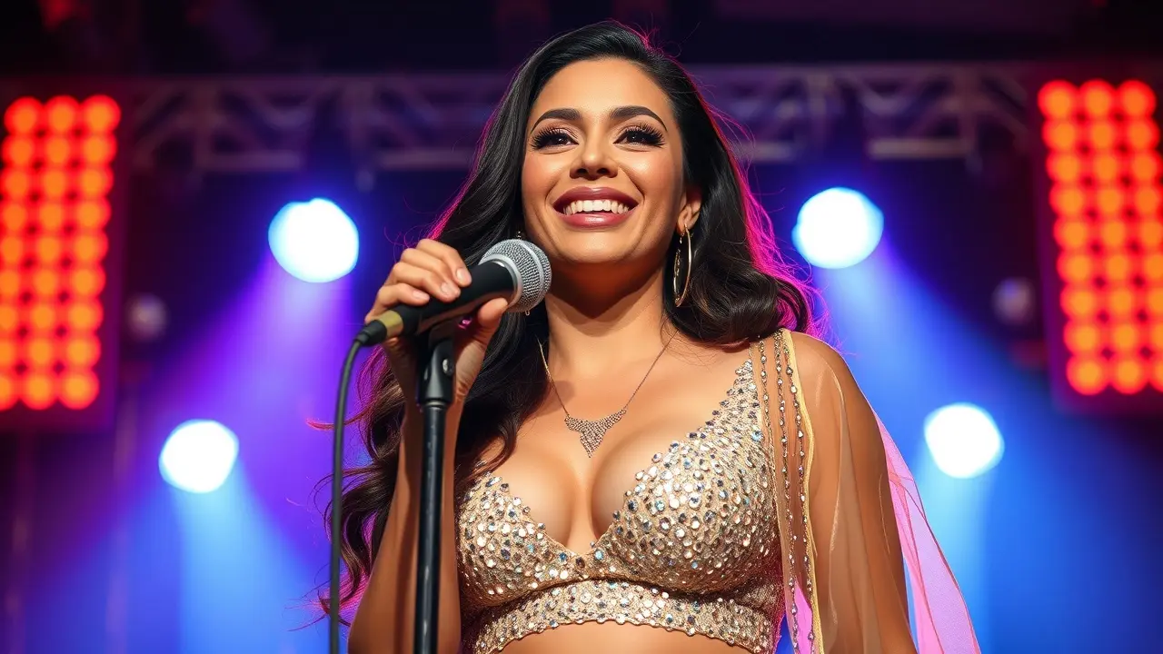 Sonhar com Anitta: Descubra o Significado e as Interpretações! Anitta cantando em show