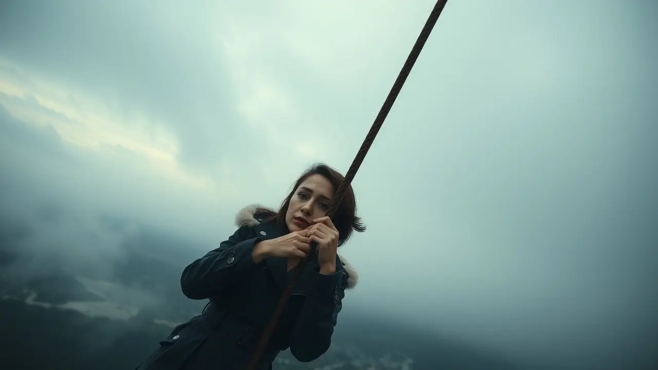 Significado de Sonhar com Apego: Desvende os Sinais do Seu Subconsciente Pessoa segurando balão prestes a escapar, simbolizando apego.