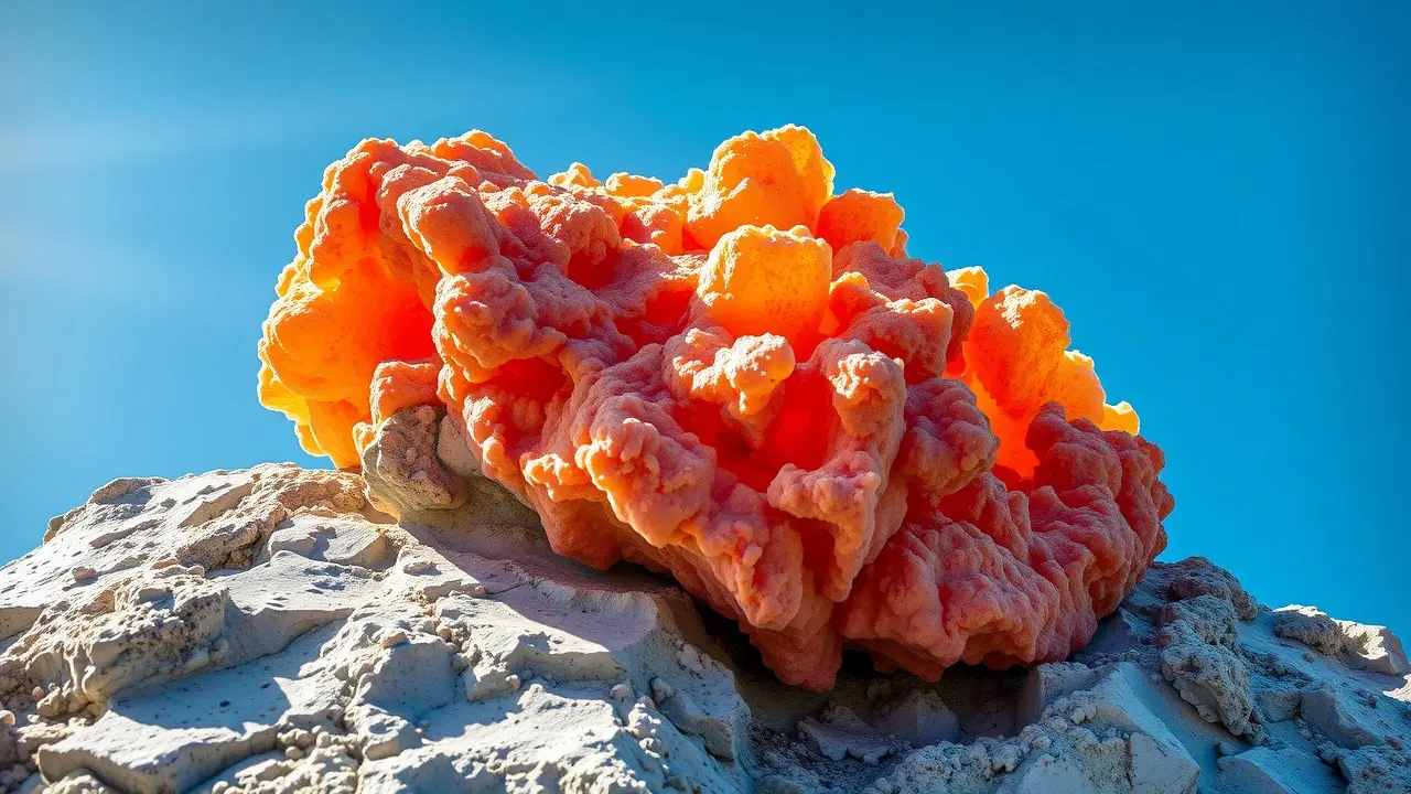 Formação rochosa de arenito em cânion