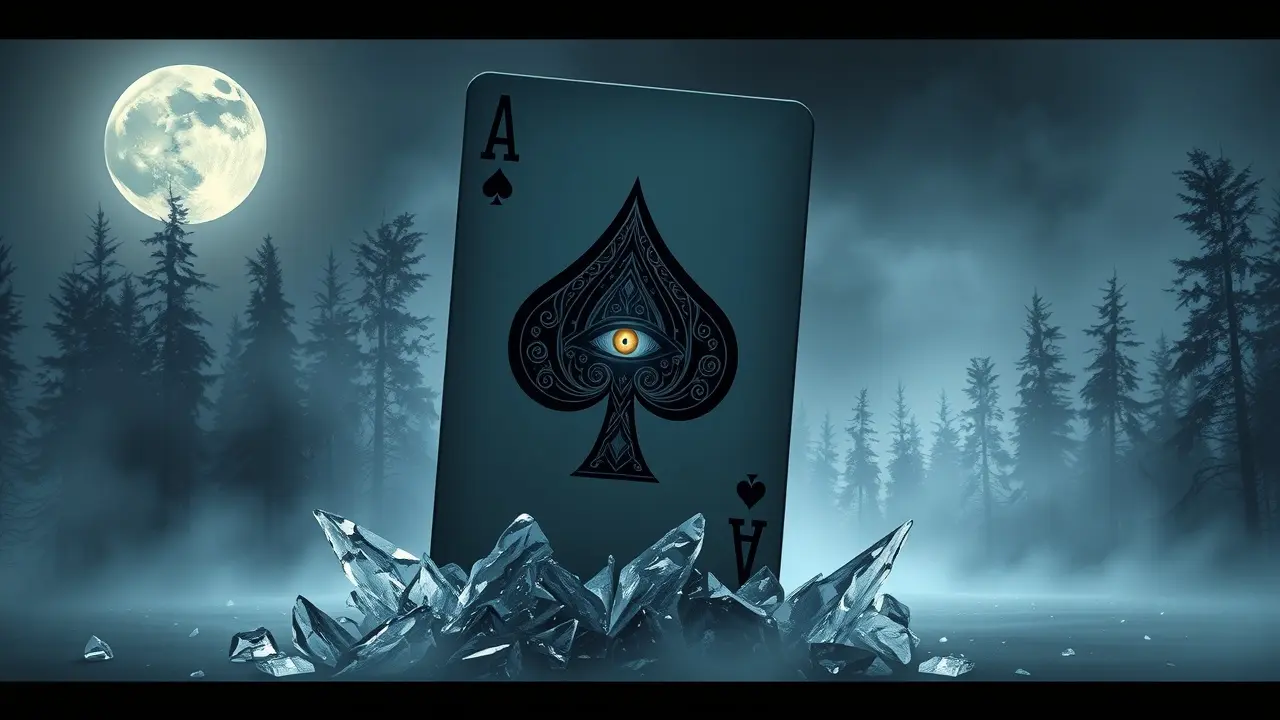Ás de Espadas em sonho: mistério e desafios.