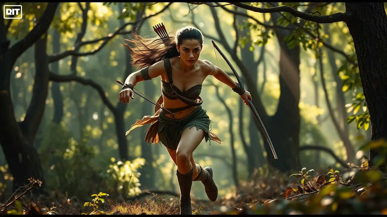 Sonhar com Atalanta: Descubra o Significado e as Interpretações Atalanta correndo na floresta