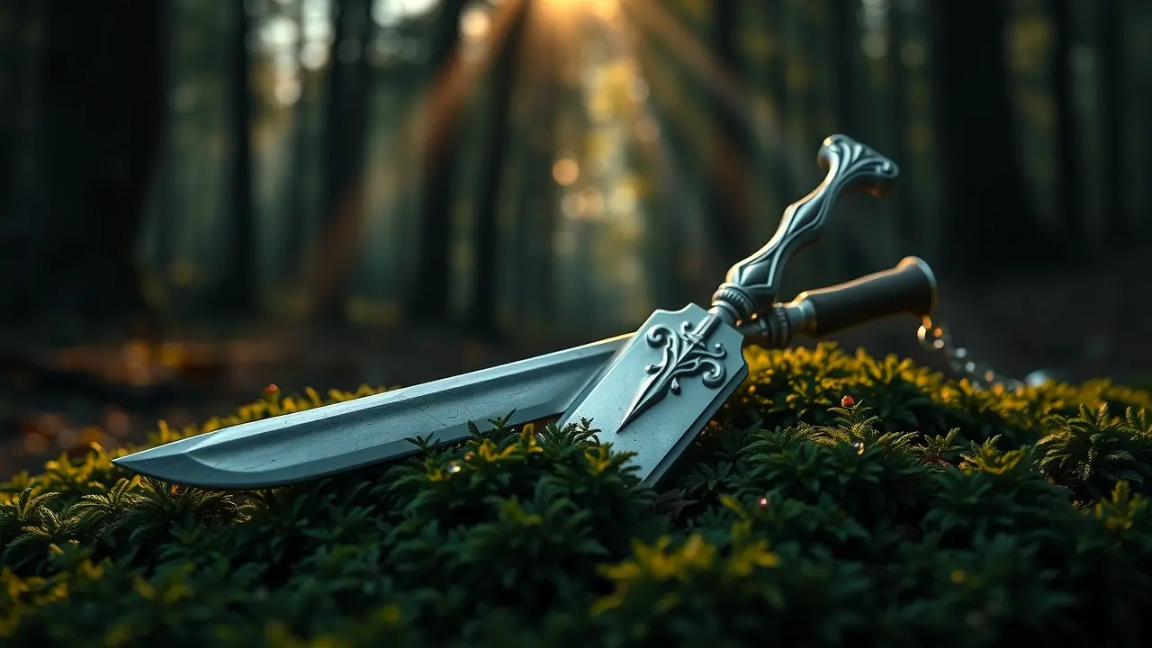 Sonhar com Athame: Descubra o Significado e a Simbologia Oculta Athame em musgo