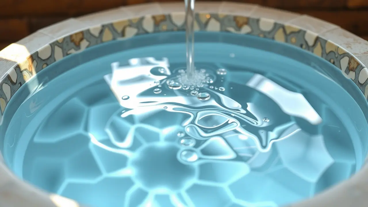 Sonho com bacia cheia de água limpa