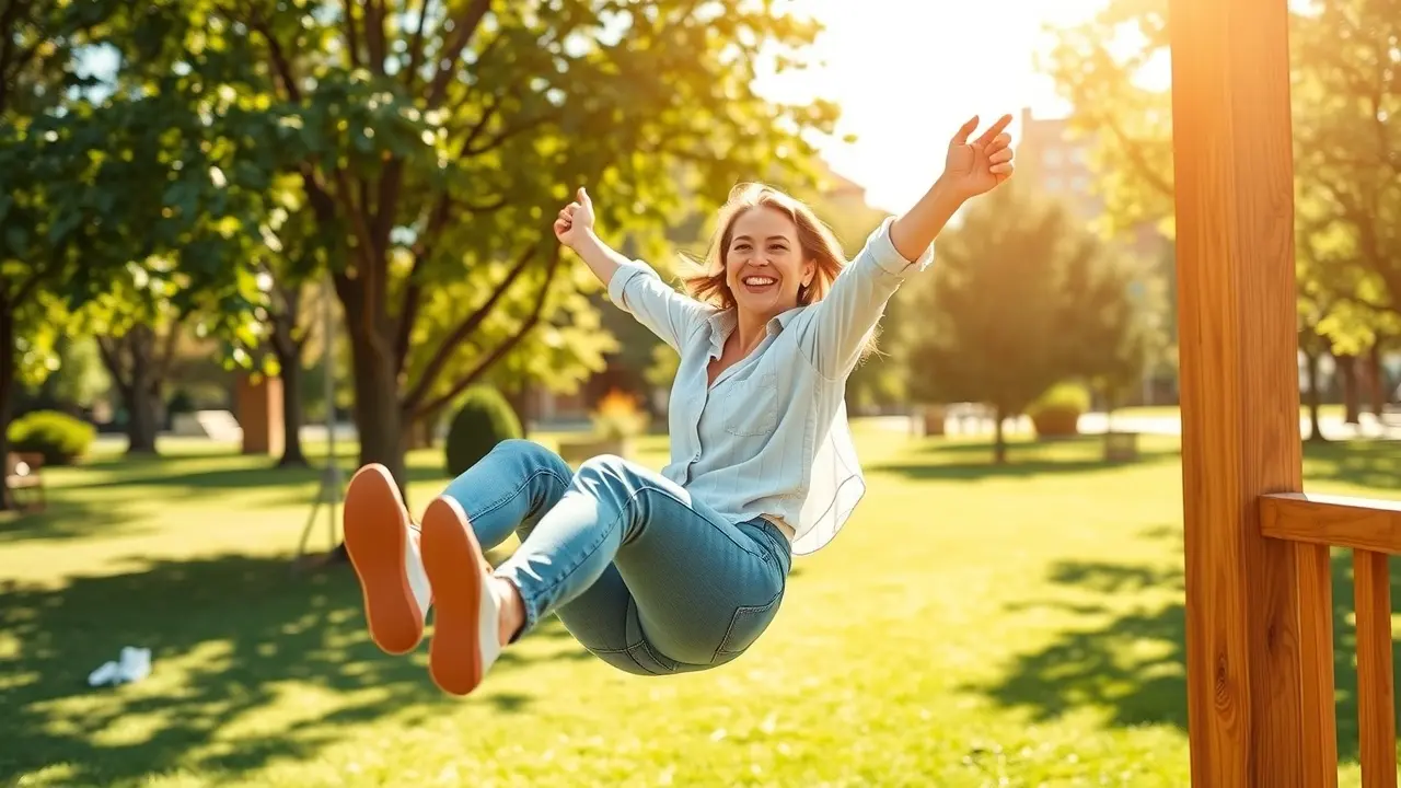 Sonhar com Balanço: Descubra o Significado e as Interpretações Pessoa se balançando em balanço de madeira