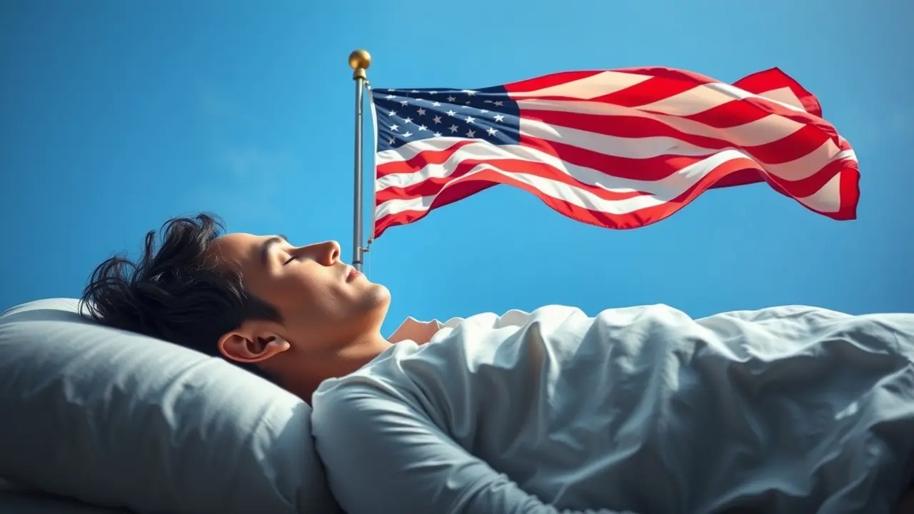 Sonhando com bandeira