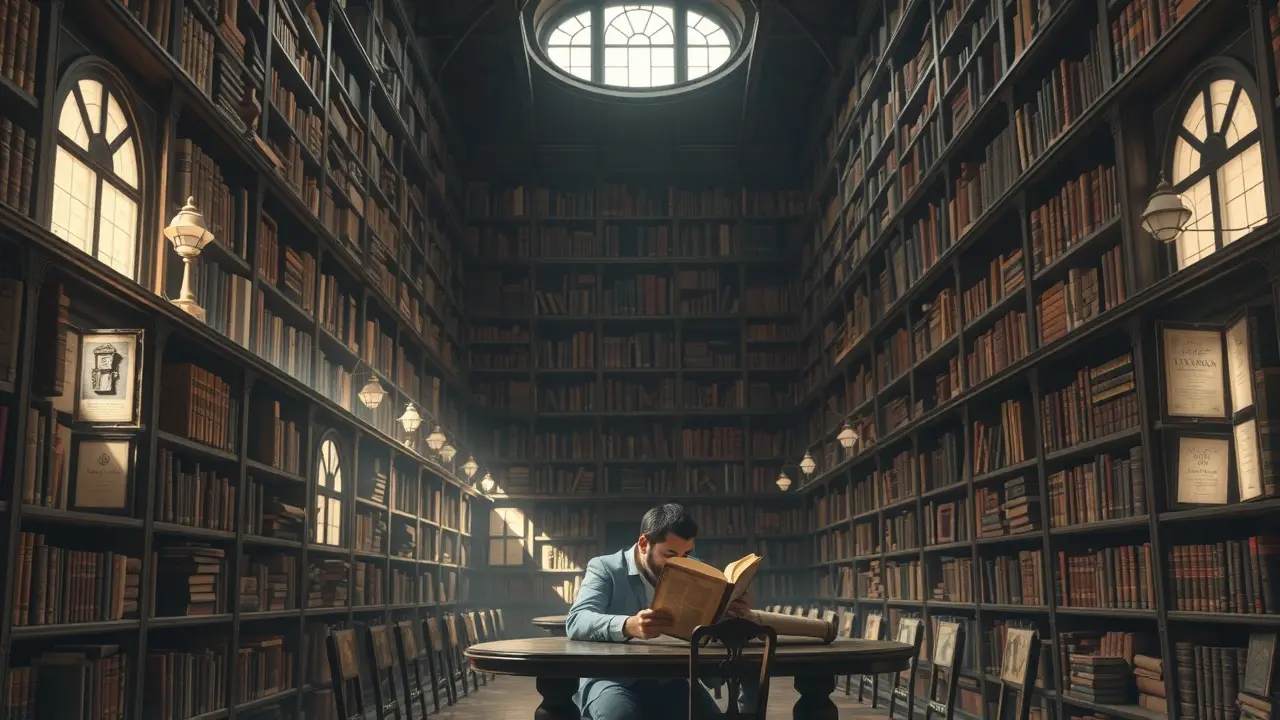 Sonhar com biblioteca