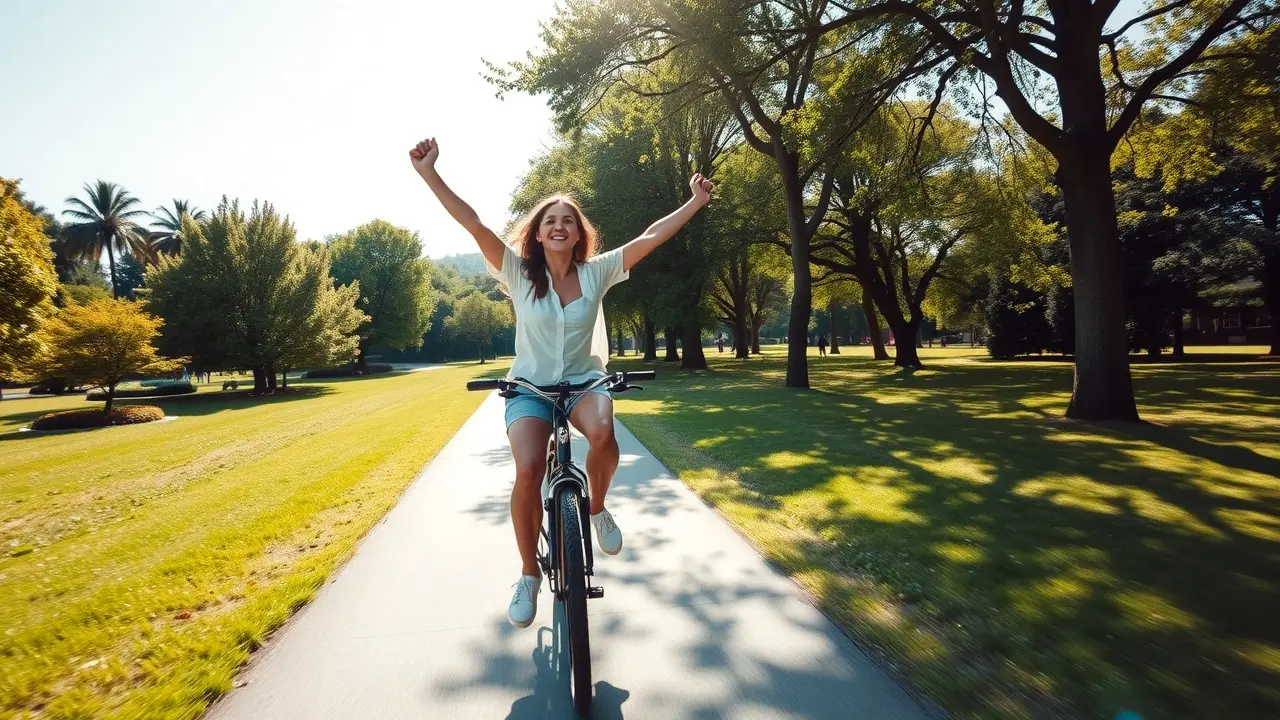 Sonhando com bicicleta