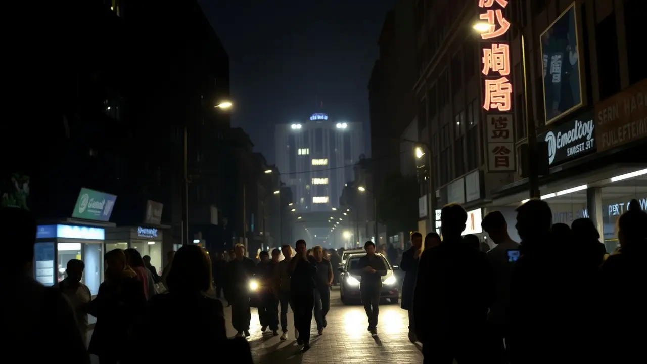 Sonho com blecaute em cidade