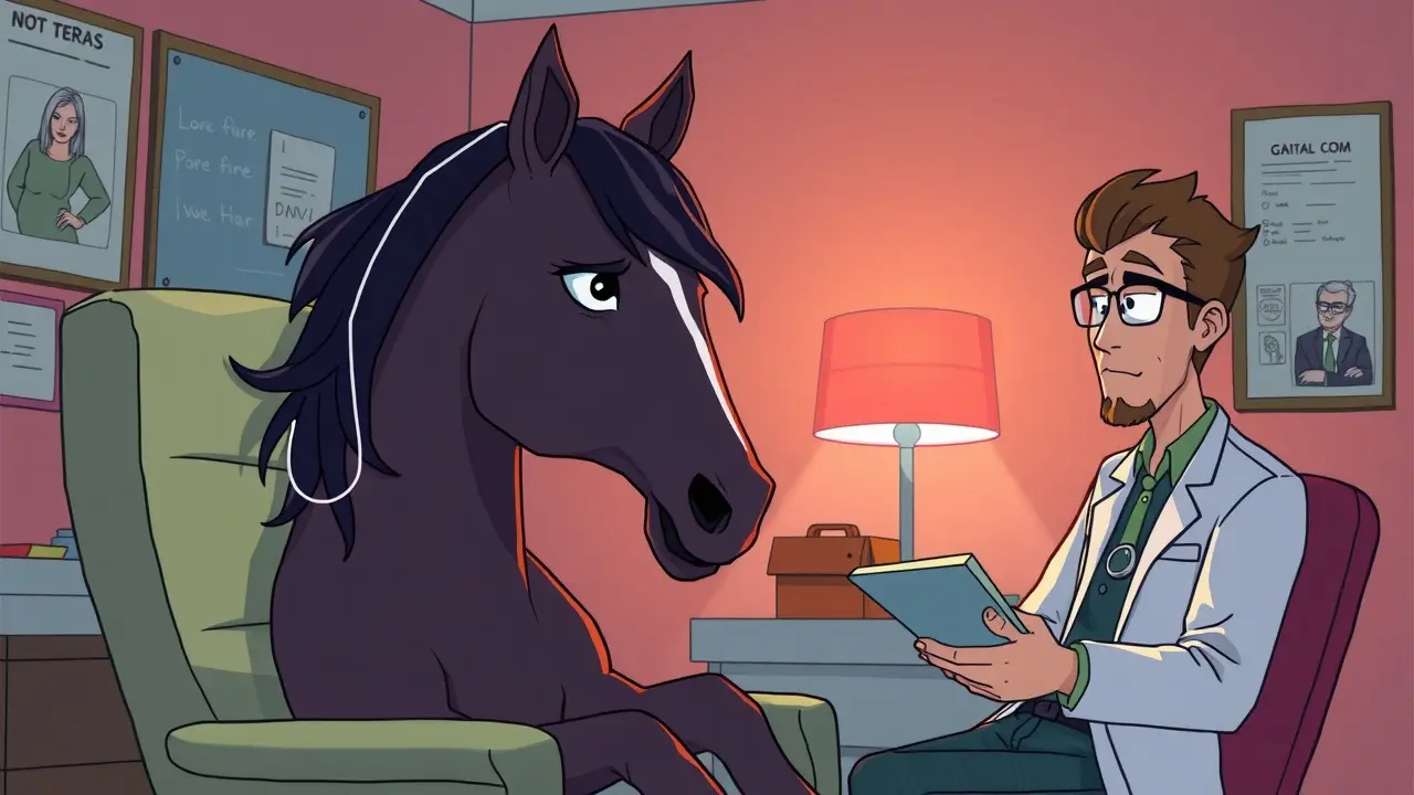 Bojack Horseman em terapia