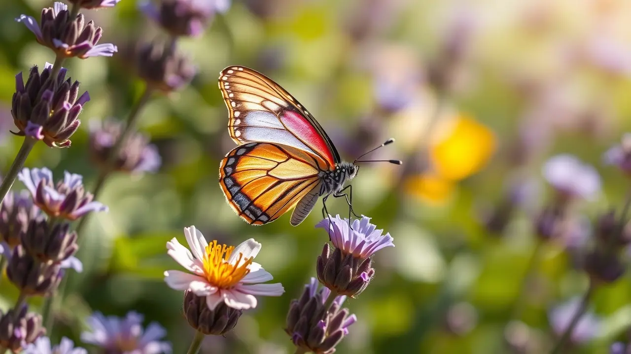 Sonhar com Borboleta: Descubra os Significados e Interpretações! Borboleta monarca em lavanda