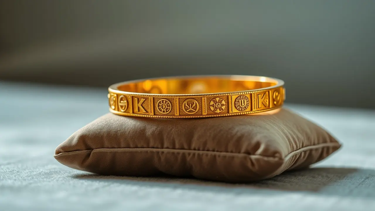 Sonho com bracelete de ouro