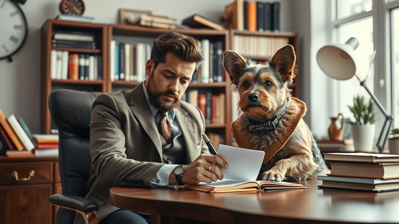 Homem sonhando com Brian Griffin