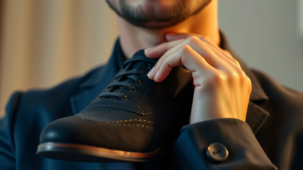 Sonhar com Calçadeira: Descubra os Significados e Interpretações! Mão usando calçadeira de madeira