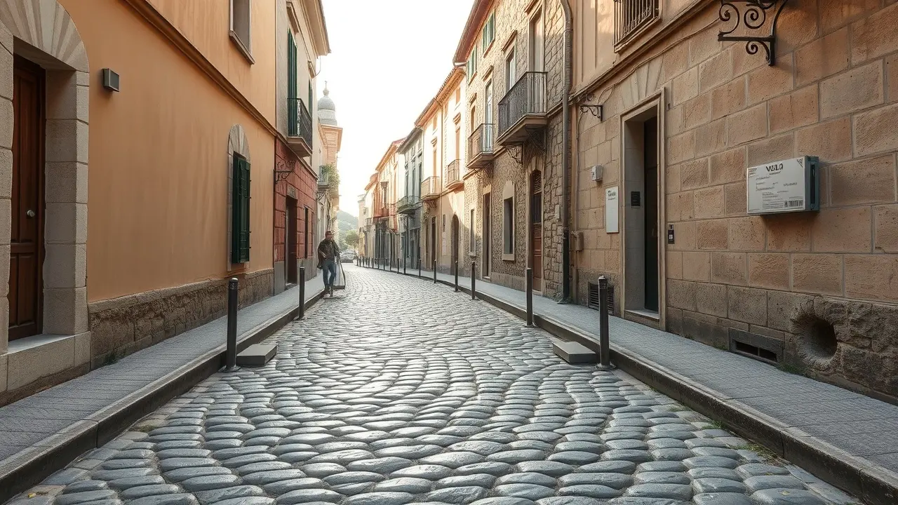 Sonhar com Calçamento: Descubra os Significados e Simbolismos! Rua com calçamento de pedras