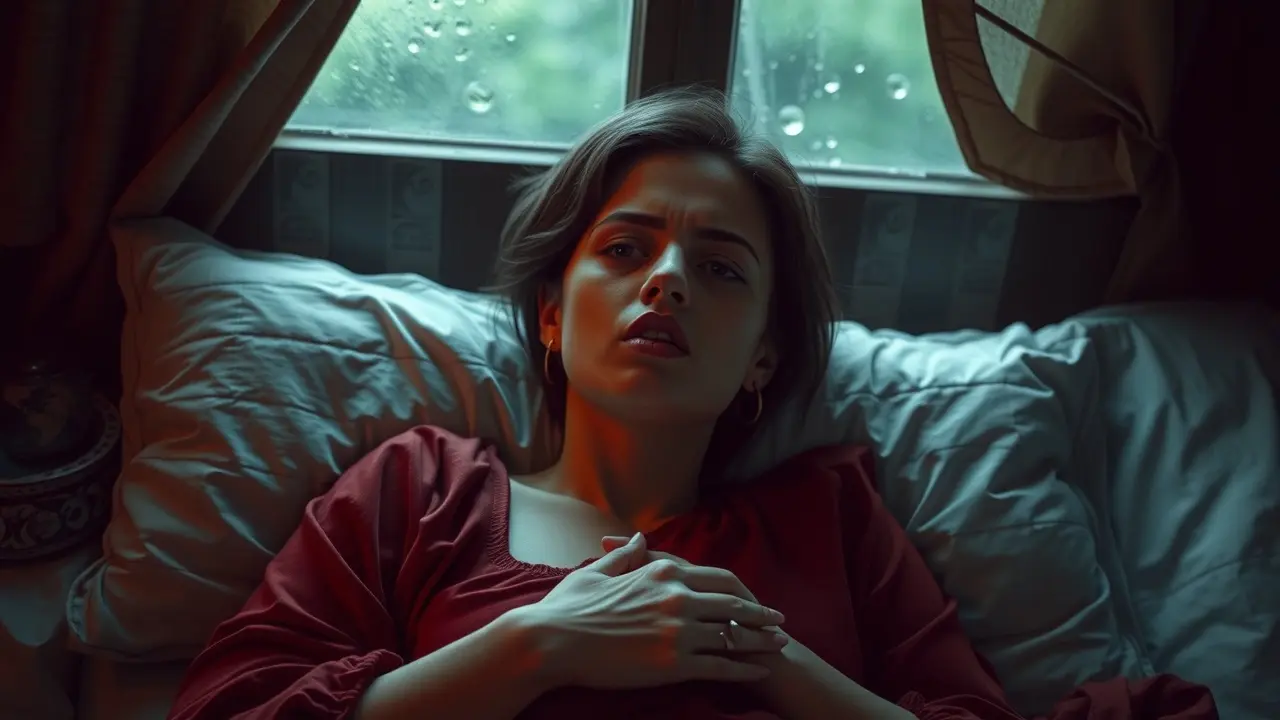 Mulher angustiada por calúnia em sonho