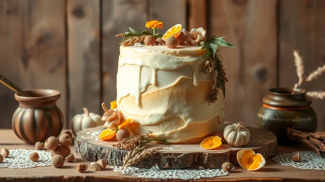 Tigela de canjica cremosa com canela