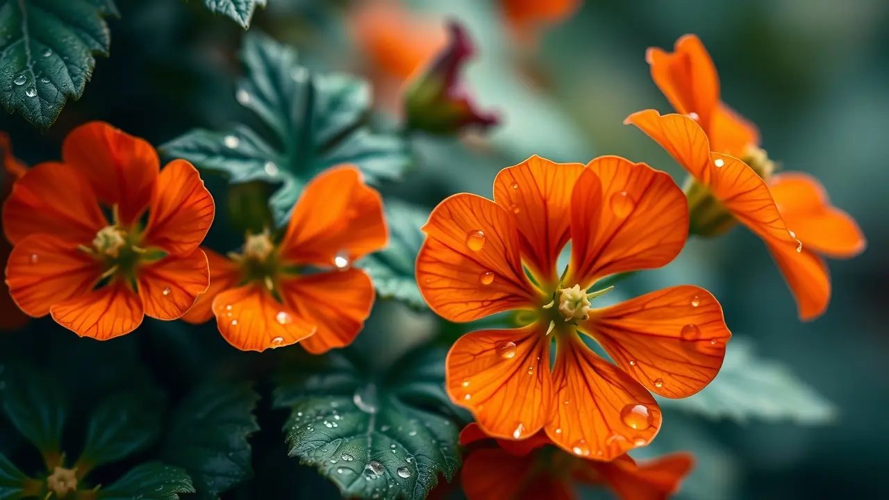Significado de Sonhar com Capuchinha: Desvende os Símbolos Ocultos Flores de capuchinha laranja