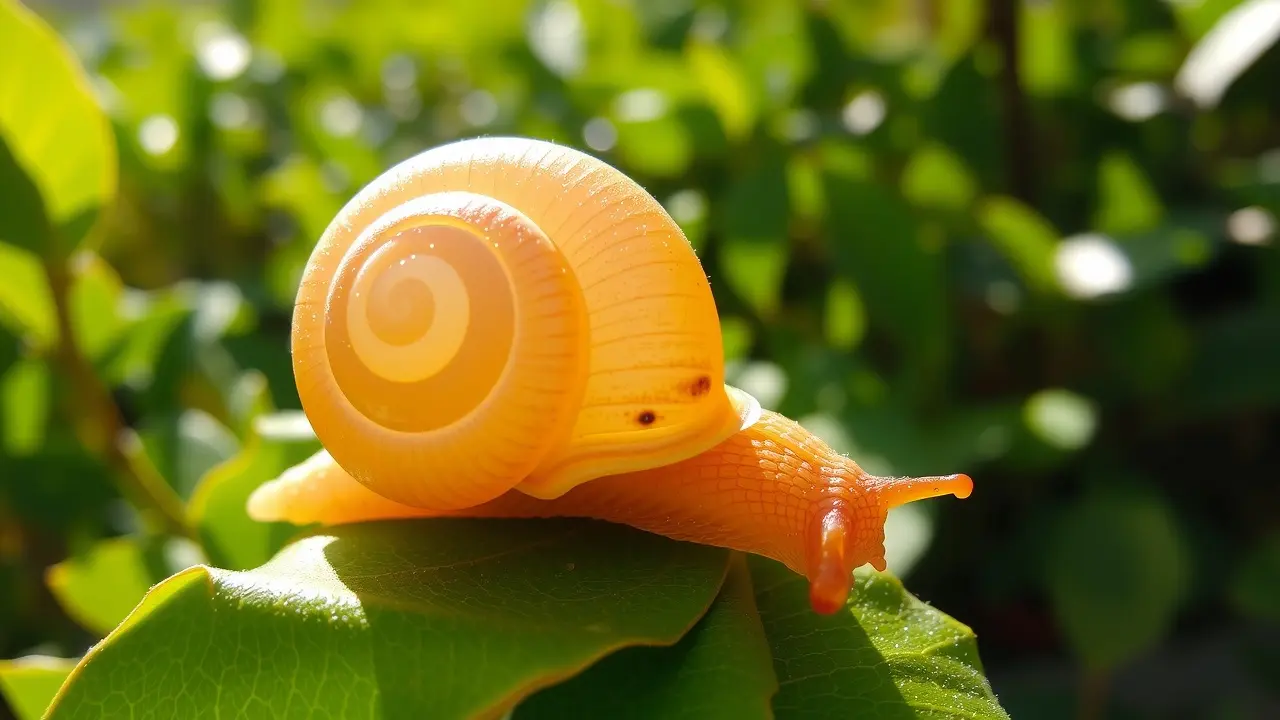 Sonhar com Caracol: Descubra o Significado e a Interpretação Caracol em folha verde