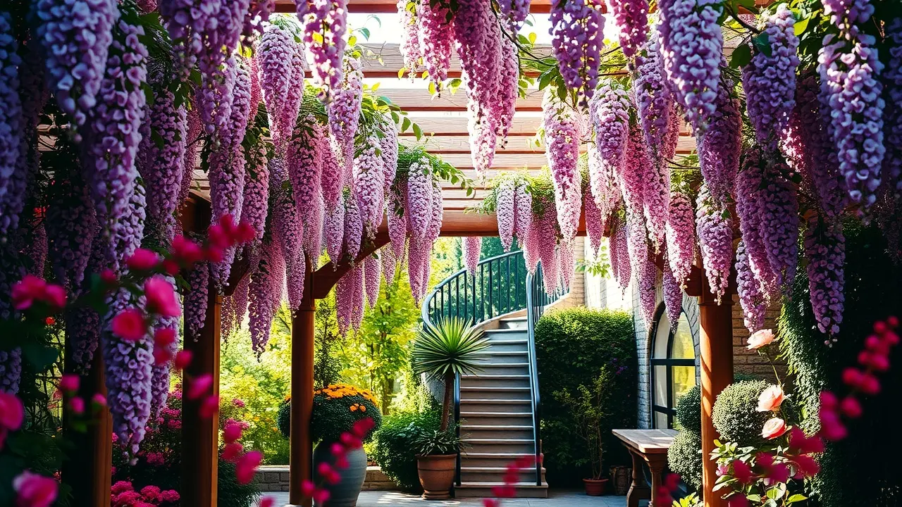 Sonhar com caramanchão florido