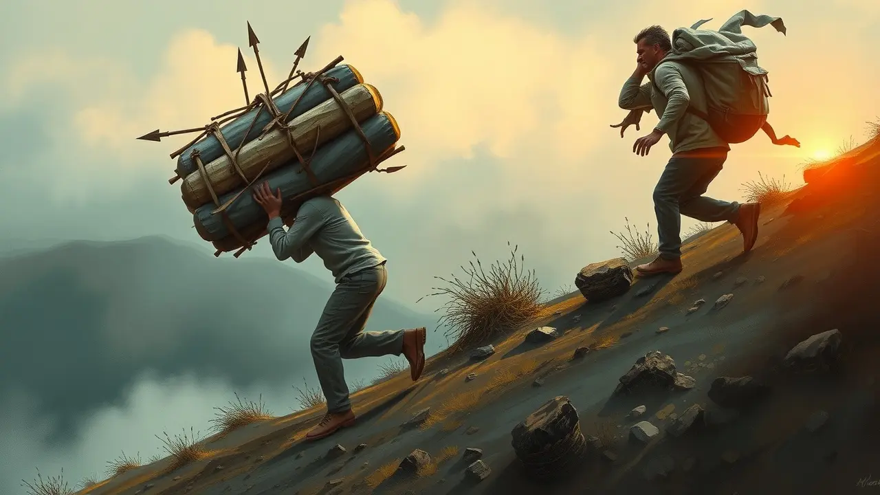 Sonho com carregamento pesado