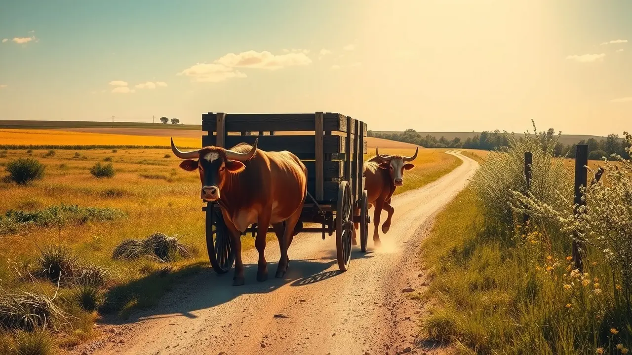 Sonhar com Carroça: Descubra os Significados e Interpretações! Sonho com carroça em paisagem rural