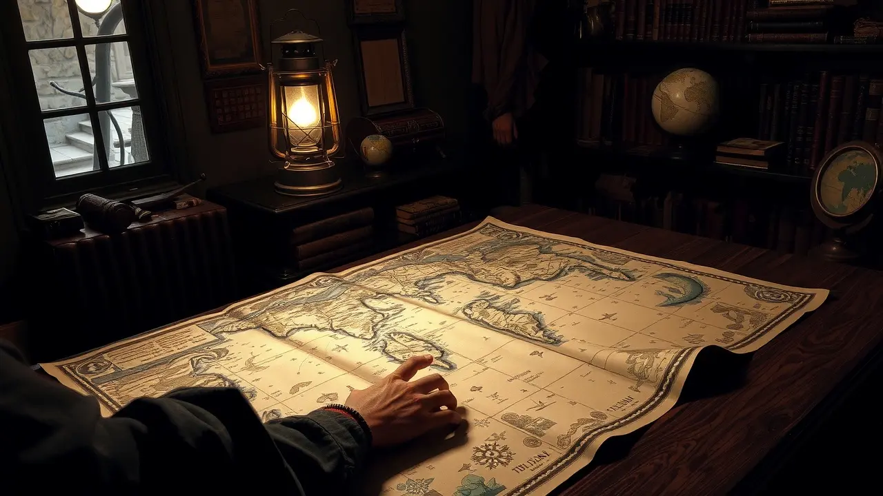 Sonhar com Cartografia: Desvende os Significados Ocultos nos Mapas Oníricos Sonho com cartografia e mapas antigos