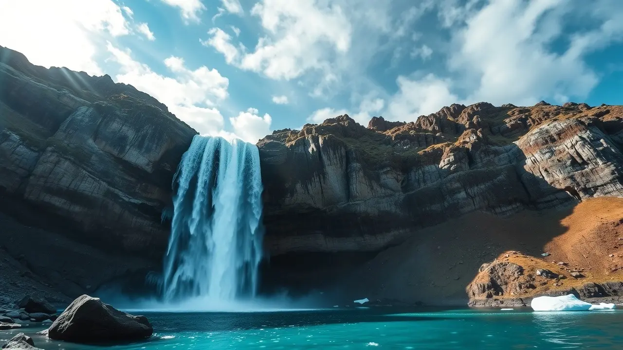 Sonhar com Cascata de Gelo: Desvende os Significados e Interpretações Cascata de gelo azul translúcido