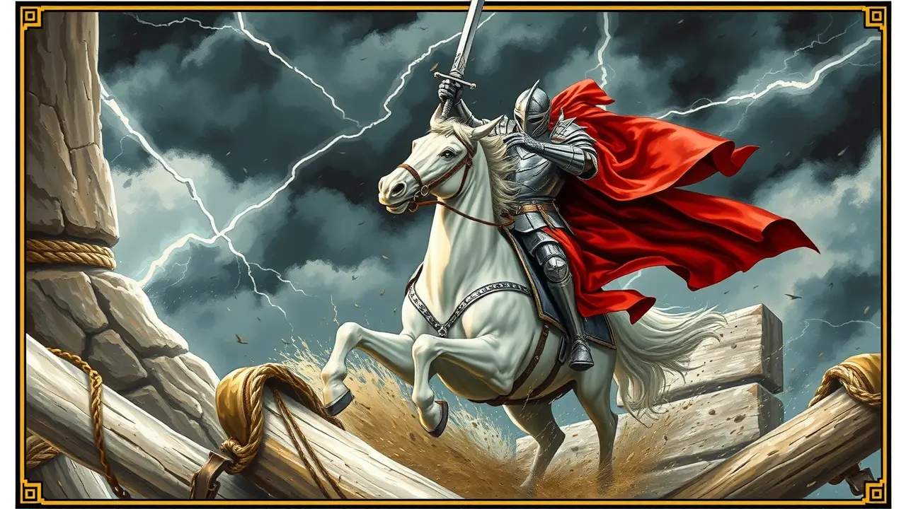 Sonho com Cavaleiro de Espadas