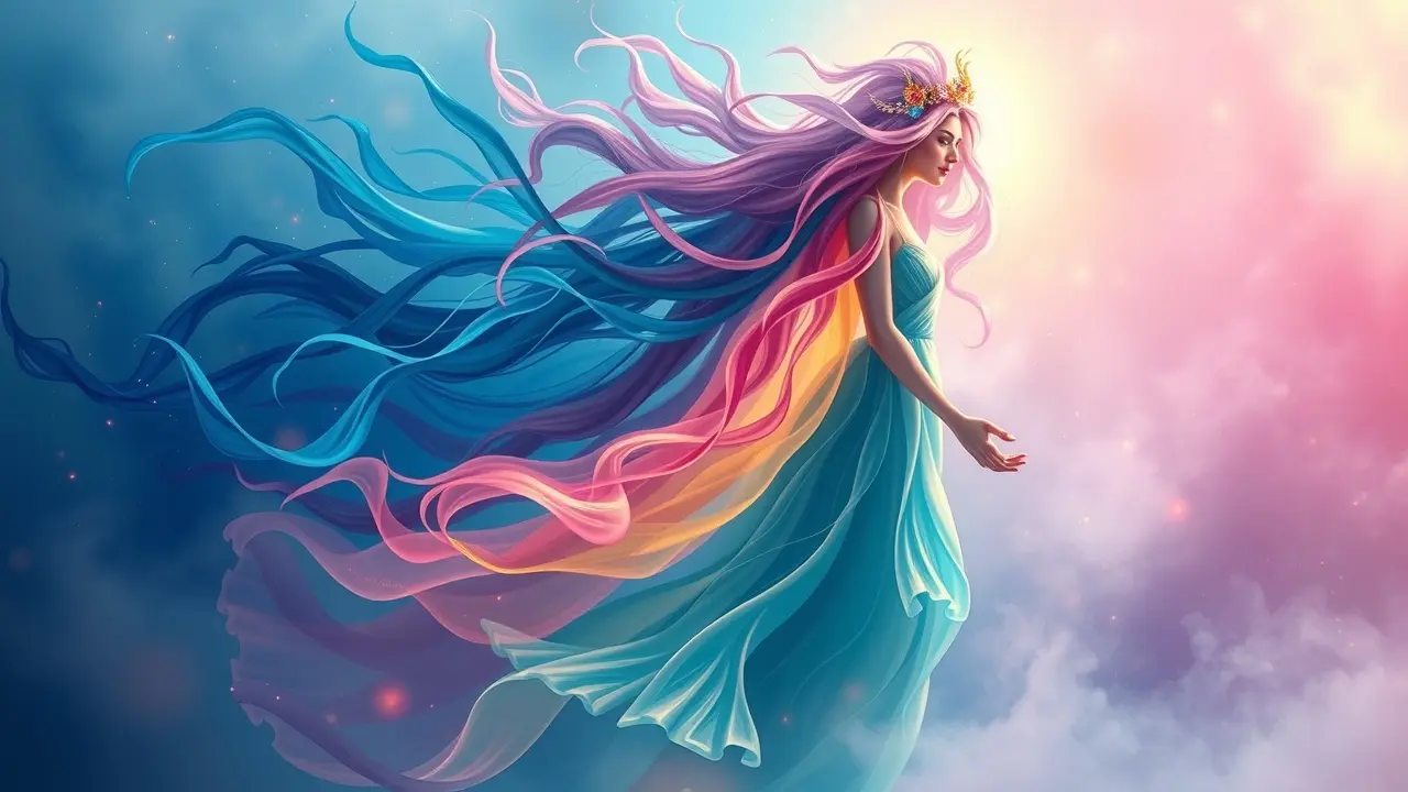 Chama Trina em um Coração