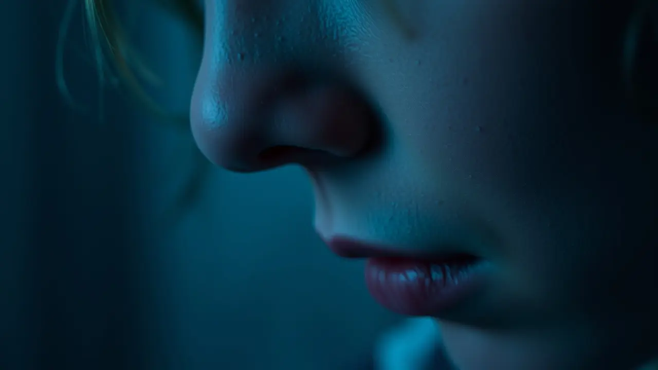 Significado de Sonhar com Choro: Descubra as Interpretações! Rosto de pessoa chorando com lágrimas visíveis.