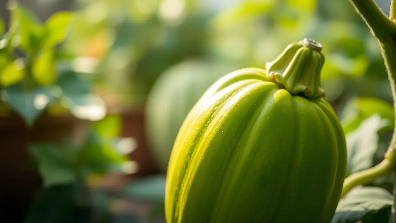 Sonhar com Chuchu: Descubra os Significados e Interpretações Chuchu verde vibrante em sonho