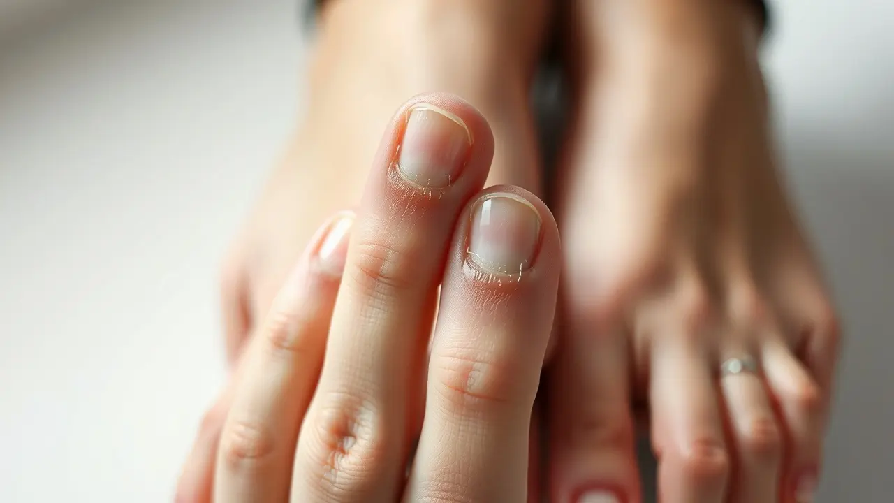 Pés limpos e bem cuidados