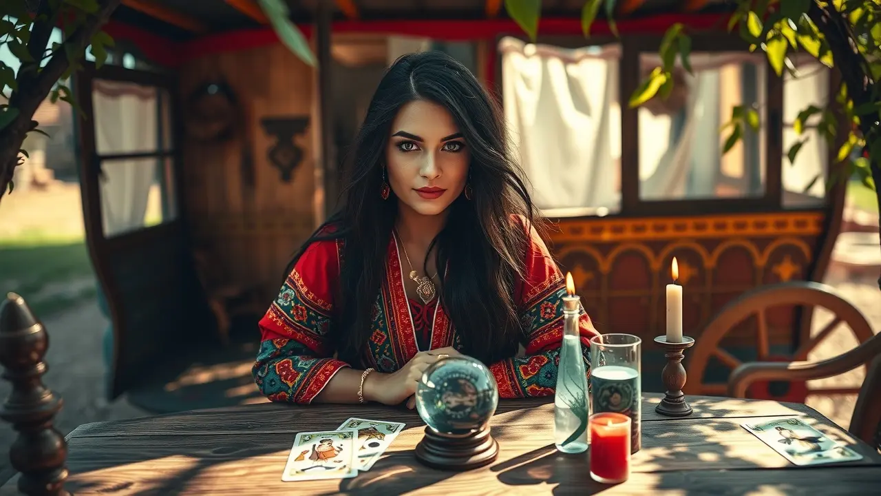Sonhar com Cigano: Descubra os Significados Ocultos Cigana misteriosa lendo a sorte.
