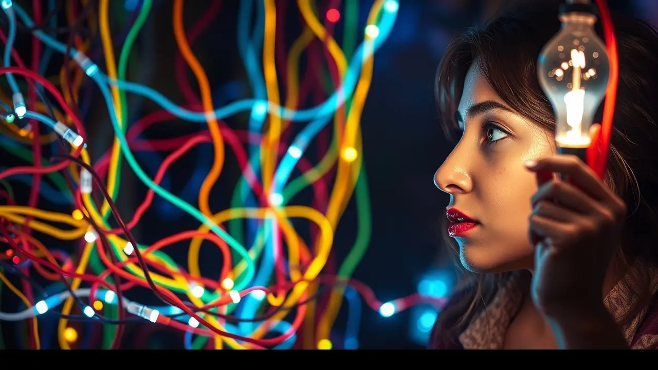 Significado de Sonhar com Circuito: Descubra as Interpretações! Homem analisando circuito elétrico