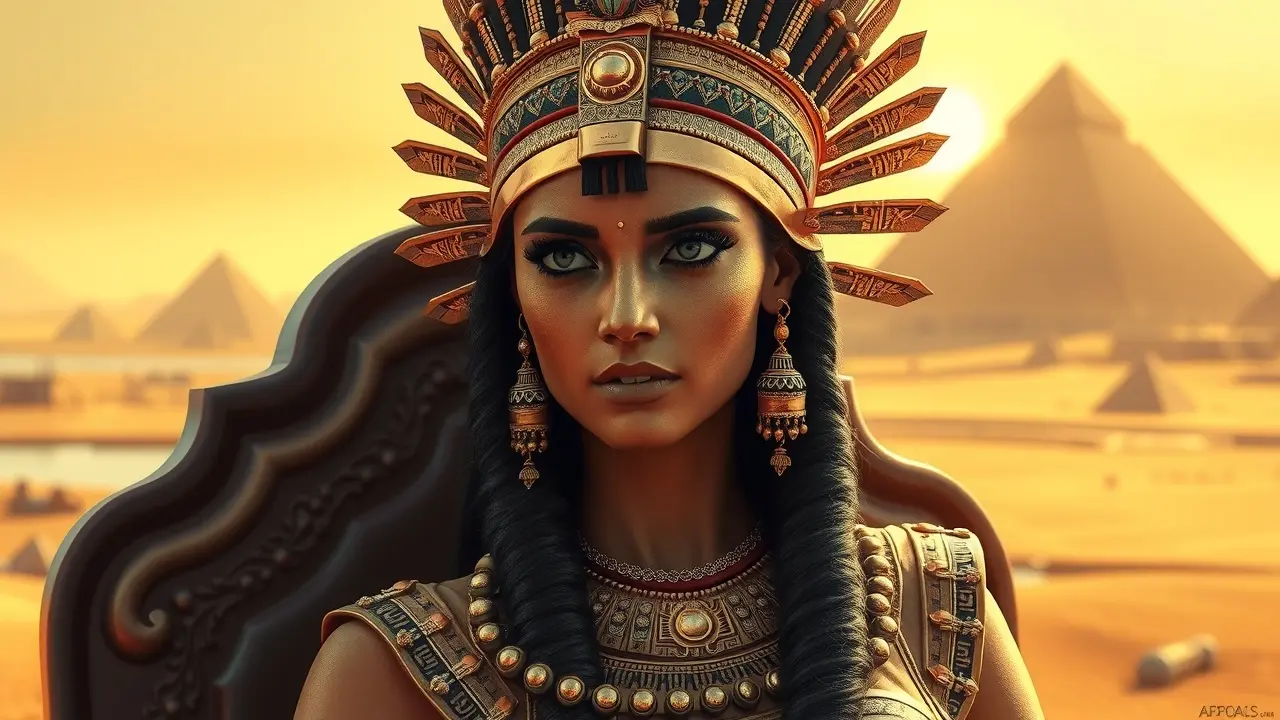 Sonhar com Cleópatra: Descubra os Significados e Simbolismos Ocultos Cleópatra rainha do Egito em sonho.