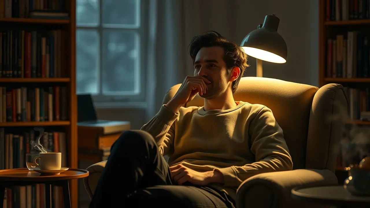 Sonhar com Cogitação: Desvende os Significados Ocultos Pessoa pensando profundamente