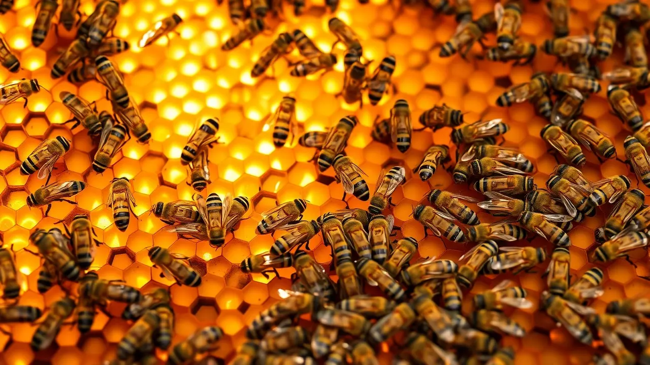 Sonhar com Colmeia: Descubra os Significados e Interpretações! Colmeia cheia de abelhas produzindo mel